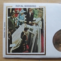 1981 Royal Wedding Prince of Wales to Lady Diana  Crown Coin Cover British Forces Postal Service