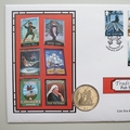 2003 Traditional Pub Signs 1 Dollar Coin Cover - Westminster Collection First Day Covers UK