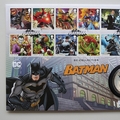2021 Batman Silver Plated Medal Cover - UK Royal Mail First Day Covers