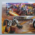 2022 Transformers The Dinobots Silver Plated Medal Cover - UK Royal Mail First Day Covers