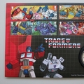 2022 Transformers Silver Plated Medal Cover - UK Royal Mail First Day Covers