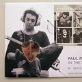2021 Paul McCartney In The Studio Medal Cover - UK Royal Mail First Day Covers