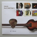 2021 Paul McCartney Medal Cover - UK Royal Mail First Day Covers