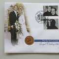 1999 Royal Wedding Earl of Wessex 22ct Full Gold Sovereign Coin Cover - First Day PNC Covers