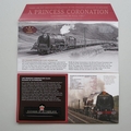 2013 Great British Steam Engines Nameplate Cover - Duchess of Sutherland - Royal Mail