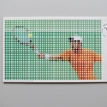 Tennis London 2012 Olympics Sports 50p Pence Coin Cover  - Royal Mail