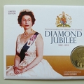 2012 The Queen's Diamond Jubilee 5 Pounds Coin Cover - UK PNC First Day Cover