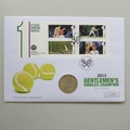 2013 Andy Murray Tennis Singles Champion Silver Medal Cover - UK PNC First Day Cover