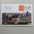 2006 Spitfire Flown Silver Proof 5 Pounds Coin Cover - UK PNC First Day Cover