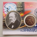 1999 Millennium Innovations Talbot Crown Coin Cover - UK First Day Covers