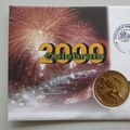 1999 Millennium 2000 5 Dollars Coin Cover - Australia PNC First Day Covers