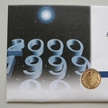 1999 Millennium 2000 25 Crowns Coin Cover - Turks & Caicos Islands PNC First Day Covers