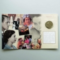 1997 Golden Wedding Commemorative 5 Pounds Crown Coin - UK Royal Mint Coins