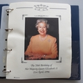 1996 Queen Elizabeth II 70th Birthday First Day Coin Cover Collection - 13 PNC Covers