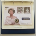 2001 Golden Jubilee 100 Days To Go Coin Cover Collection - PNC First Day Covers
