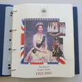 2002 The Queen's Golden Jubilee Coin Cover Collection - 16 PNC First Day Covers