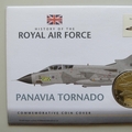 2008 History of the Royal Air Force Panavia Tornado 1 Dollar Coin Cover - UK PNC First Day Covers