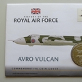 2008 History of the Royal Air Force Avro Vulcan 1 Dollar Coin Cover - UK PNC First Day Covers