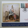 2001 The English Pictorial Definitives 50p Pence Coin Cover - First Day Cover Mercury