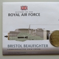 2008 History of the RAF Bristol Beaufighter Crown Coin Cover - Gibraltar PNC First Day Covers