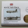 2009 History of the RAF Tanker and Transport Aircraft Crown Coin Cover - Grenada PNC First Day Covers