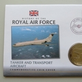 2009 History of the RAF Tanker and Transport Aircraft Crown Coin Cover - Guyana PNC First Day Covers