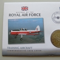 2009 History of the RAF Training Aircraft Crown Coin Cover - Guyana PNC First Day Covers