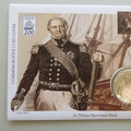 2004 Trafalgar Bicentenary Sir Thomas Hardy Crown Coin Cover - UK PNC First Day Covers