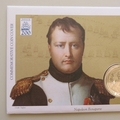 2005 Trafalgar Bicentenary Napoleon Bonaparte Crown Coin Cover - PNC First Day Covers