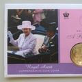 2006 A Royal Year Royal Ascot Crown Coin Cover - Solomon Islands PNC First Day Covers