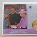 2006 A Royal Year Maundy Service Crown Coin Cover - Solomon Islands PNC First Day Covers