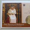 2006 A Royal Year State Opening of Parliament Crown Coin Cover - Solomon Islands FDC's