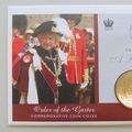 2006 Celebrating A Royal Year Order of the Garter Crown Coin Cover - Solomon Islands FDC's