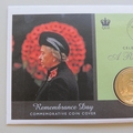 2006 Celebrating A Royal Year Remembrance Day Crown Coin Cover - Solomon Islands FDC's