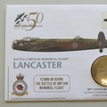 2007 Battle of Britain 50th Anniversary Lancaster Crown Coin Cover - UK PNC First Day Covers