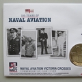 2009 100 Years of Naval Aviation Victoria Crosses 5 Pounds Coin Cover - PNC First Day Covers
