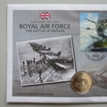 2008 History of the RAF The Battle of Britain 5 Pounds Coin Cover - PNC First Day Covers