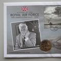 2008 The History of the RAF The Dambuster Raid 5 Pounds Coin Cover - Kiribati PNC First Day Covers