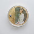 2013 Diana Portraits of a Princess Gold Plated Medal - Supersize - Windsor Mint