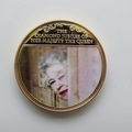 2012 The Queen's Diamond Jubilee Gold Plated Medal - Opening Royal Albert Hall