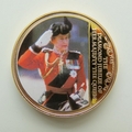 2012 The Queen's Diamond Jubilee Gold Plated Medal - Trooping the Colour