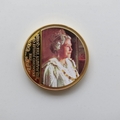 2012 The Queen's Diamond Jubilee Gold Plated Medal - Contemporary Portrait