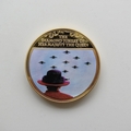 2012 The Queen's Diamond Jubilee Gold Plated Medal - The RAF Parade