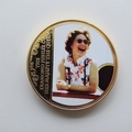 2012 The Queen's Diamond Jubilee Gold Plated Medal - HMY Britannia