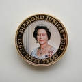2012 The Queen's Diamond Jubilee Gold Plated 1 Dollar Coin - Yousuf Karsh