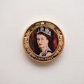 2013 The Queen's Coronation Jubilee Jersey 50p Pence Coin - 1953 Formal Portrait