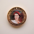 2013 The Queen's Coronation Jubilee TDC 50p Pence Coin - New Zealand 1954