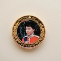 2013 The Queen's Coronation Jubilee Cook Islands 1 Dollar Coin - Trooping the Colour