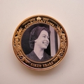 2013 The Queen's Coronation Jubilee Cook Islands 1 Dollar Coin - Doncaster Racecourse