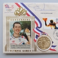 1996 Centennial Olympic Games Gold Medal Winners First Day PNC Cover - Chris Boardman - Benham